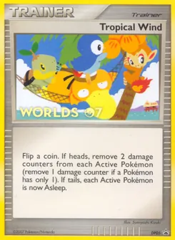 Tropical Wind card from DP Black Star Promos, number DP05/56