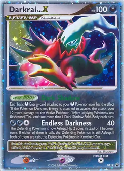 Darkrai card from DP Black Star Promos, number DP19/56