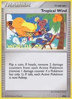 Tropical Wind card from DP Black Star Promos, number DP25/56