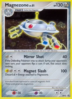 Magnezone card from DP Black Star Promos, number DP32/56