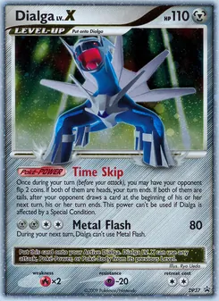 Dialga card from DP Black Star Promos, number DP37/56