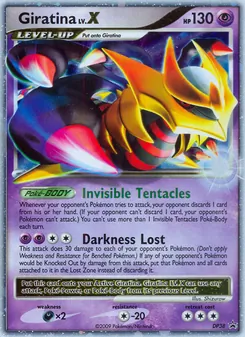 Giratina card from DP Black Star Promos, number DP38/56