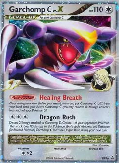 Garchomp C card from DP Black Star Promos, number DP46/56
