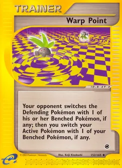 Warp Point card from Expedition Base Set, number 152/165