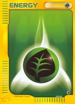 Grass Energy card from Expedition Base Set, number 162/165