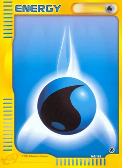 Water Energy card from Expedition Base Set, number 165/165