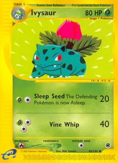Ivysaur card from Expedition Base Set, number 82/165
