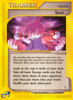 Seer card from Aquapolis, number 133/147