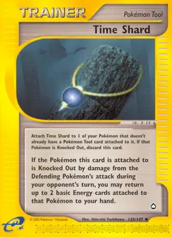 Time Shard card from Aquapolis, number 135/147
