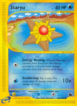 Staryu card from Skyridge, number 103/144