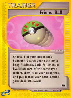 Friend Ball card from Skyridge, number 126/144