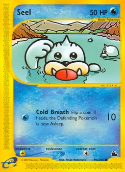 Seel card from Skyridge, number 94/144