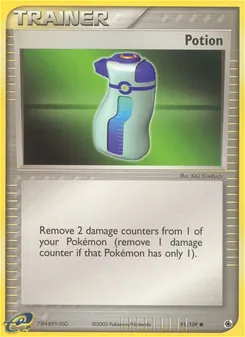 Potion card from Ruby & Sapphire, number 91/109