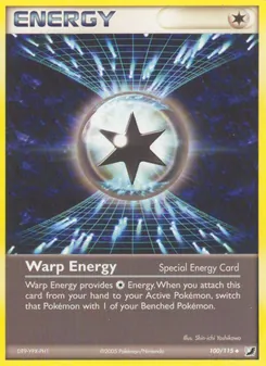 Warp Energy card from Unseen Forces, number 100/115