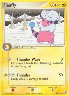 Flaaffy card from Unseen Forces, number 56/115