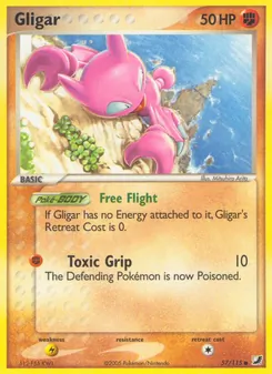 Gligar card from Unseen Forces, number 57/115