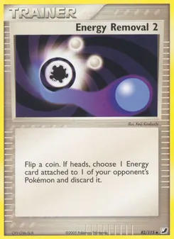 Energy Removal 2 card from Unseen Forces, number 82/115