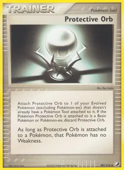 Protective Orb card from Unseen Forces, number 90/115