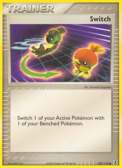Switch card from Delta Species, number 102/113