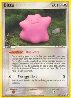 Ditto card from Delta Species, number 35/113
