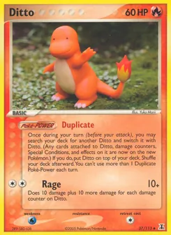 Ditto card from Delta Species, number 37/113