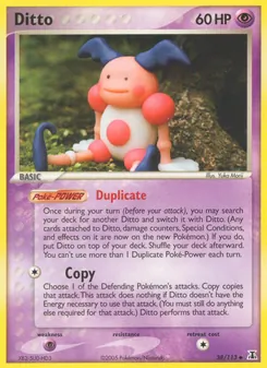 Ditto card from Delta Species, number 38/113