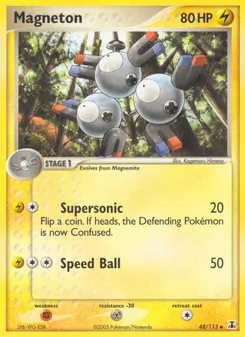 Magneton card from Delta Species, number 48/113