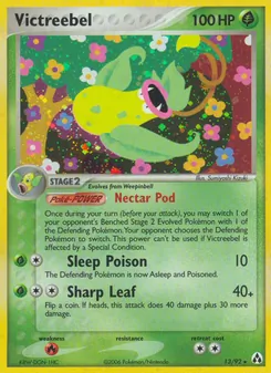 Victreebel card from Legend Maker, number 13/92