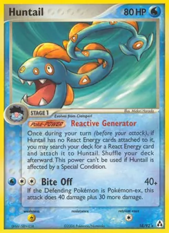 Huntail card from Legend Maker, number 18/92
