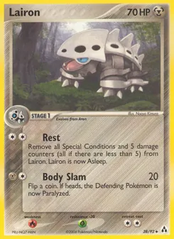 Lairon card from Legend Maker, number 38/92