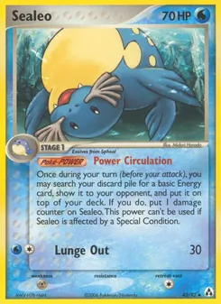 Sealeo card from Legend Maker, number 43/92