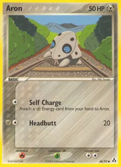 Aron card from Legend Maker, number 48/92
