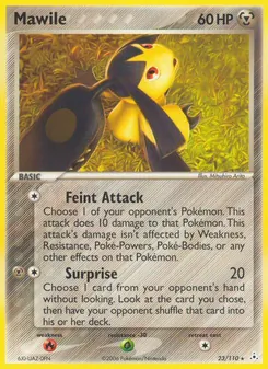 Mawile card from Holon Phantoms, number 23/110