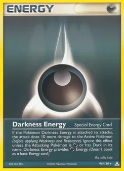 Darkness Energy card from Holon Phantoms, number 94/110