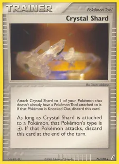 Crystal Shard card from Crystal Guardians, number 76/100