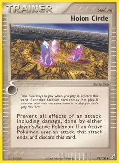 Holon Circle card from Crystal Guardians, number 79/100