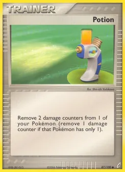 Potion card from Crystal Guardians, number 87/100