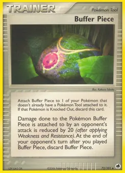 Buffer Piece card from Dragon Frontiers, number 72/101
