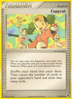 Copycat card from Dragon Frontiers, number 73/101
