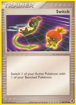 Switch card from Dragon Frontiers, number 83/101