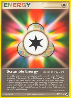 Scramble Energy card from Dragon Frontiers, number 89/101