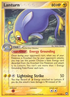 Lanturn card from Power Keepers, number 15/108