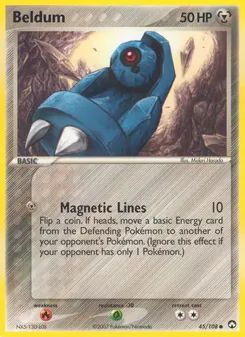 Beldum card from Power Keepers, number 45/108