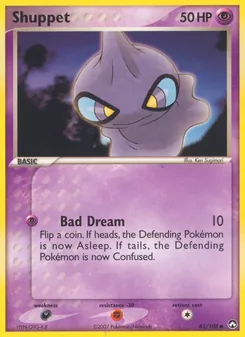 Shuppet card from Power Keepers, number 61/108