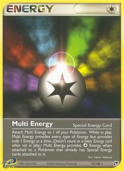 Multi Energy card from Sandstorm, number 93/100