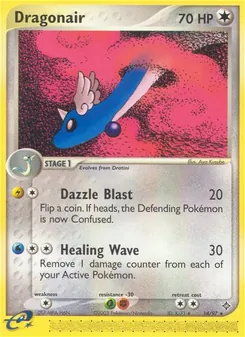 Dragonair card from Dragon, number 14/97
