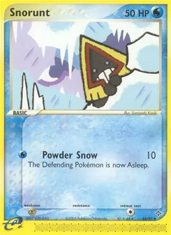 Snorunt card from Dragon, number 44/97
