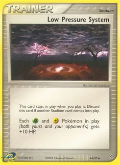 Low Pressure System card from Dragon, number 86/97