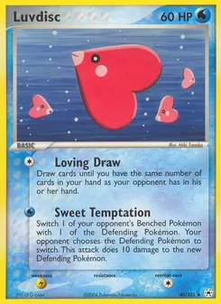 Luvdisc card from Hidden Legends, number 40/101