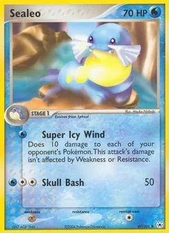 Sealeo card from Hidden Legends, number 47/101